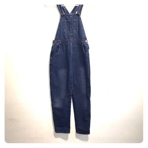 Kids blue overalls